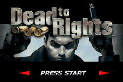 Dead to Rights screenshot 3 for GameBoy Advance